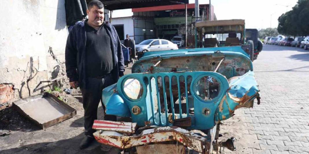 Yılların ustasının elinden trafiğe çıkıyor: 4 çeker arazi ciplerine yeniden hayat veriyor 2